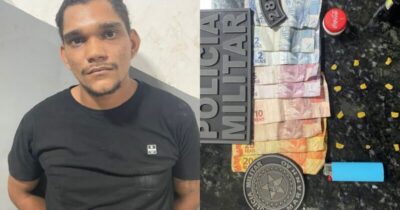 Assaltante foragido da Justiça é preso por tráfico de drogas em Itapecuru-Mirim
