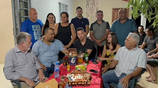 Prefeito Dione do Pastel e seu Vice Darlison confirmam presença na grande festa do Leite e da cachaça
