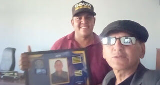 Diretor da Folha do Trabalho visita o vereador mais votado de Simolândia, Kiel, do MDB