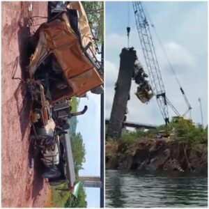 VÍDEO: Primeiro caminhão é retirado do Rio Tocantins após queda da Ponte JK em Estreito