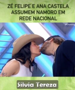 Zé Felipe e Ana Castela assumem namoro em rede nacional