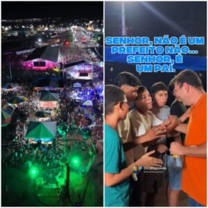 Prefeito do Maranhão aluga parque de diversões para o Dia das Crianças