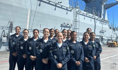 Mulheres avançam na carreira militar e podem operar submarinos e blindados da Marinha