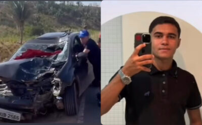 Jovem morre ao colidir moto com carro na MA-366 que liga Joselândia a Presidente Dutra