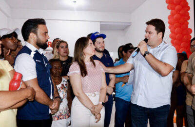 Deputado João Batista Segundo participa de inauguração da base do SAMU em Palmeirândia
