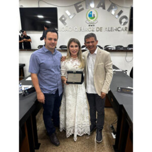 Luiza do Friagro é homenageada com Título de Cidadã Honorária Açailandense na Câmara Municipal
