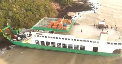 Se a canoa não virar!… Ferryboat Cidade de Araioses volta a operar após encalhar na Ilha do Cajual e ficar cinco dias parado