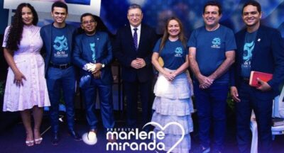 Prefeita Marlene Miranda participa da abertura do Jubileu de Malaquita em Bom Lugar