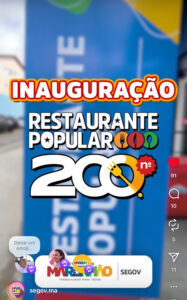 Com entrega do Restaurante Popular de nº 200, governo do Estado fortalece a maior rede pública da América Latina .