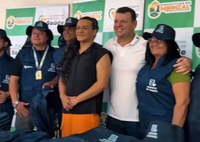 Agentes Comunitários de Saúde de Mirinzal recebem novo fardamento e reforçam compromisso com a população