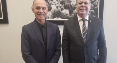 Ex-prefeito Aluísio Carneiro em Brasília em busca de recursos para Esperantinópolis