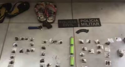 Polícia Civil e Polícia Militar prendem suspeito de tráfico de drogas durante operação em Pedreiras