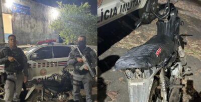 Polícia Militar de Lago do Junco recupera motocicleta furtada