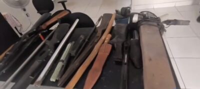 Dois homens são presos por fabricar e vender armas de fogo em Paulo Ramos