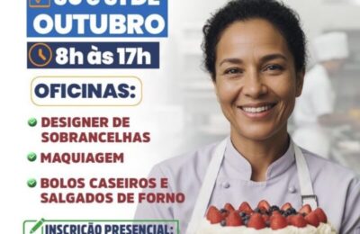 Prefeitura de Trizidela do Vale, em parceria com o Governo do Estado, traz a Caravana Maranhão Capacita Elas ao município
