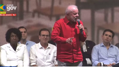 Lula esculhamba Congresso diante de deputados e presidente da Câmara: “baixo nível”