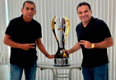 Josimar Maranhãozinho participa da entrega de convite para a Copa da BR de Seleções Municipais