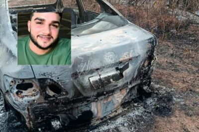 Jovem é encontrado carbonizado dentro do porta-malas de carro em Barra do Corda