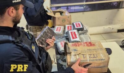 PRF apreende 22 quilos de cocaína em São Luís