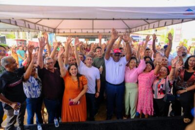 Osmar Filho acompanha entrega de benefícios e obras em Olinda Nova do Maranhão