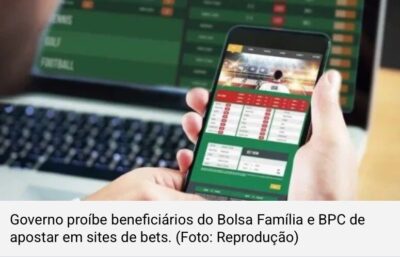 Governo proíbe beneficiários do Bolsa Família e BPC de apostar em sites de bets