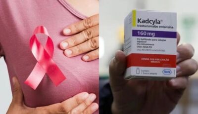 Ministério da Saúde recebe medicamento inédito para tratamento de câncer de mama no SUS