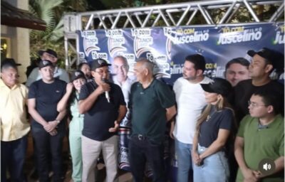 Grande evento político em Presidente Dutra marca apoio do prefeito Raimundinho Audiolar à pré-candidatura de Júnior Viana a deputado estadual