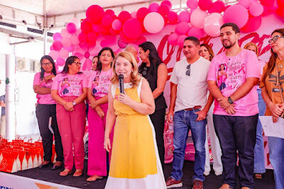 Presidente Iracema Vale prestigia ações do Outubro Rosa em Barreirinhas
