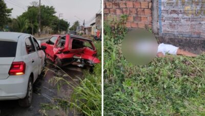 Homem morre em colisão entre carros no bairro Turu