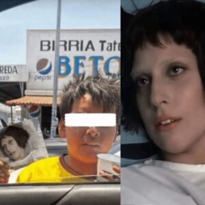 Garoto viraliza usando foto de Lady Gaga para pedir dinheiro nas ruas
