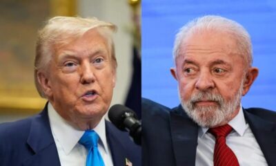 Por trinta minutos, Lula conversa com Trump e pede fim de tarifaço sobre produtos brasileiros