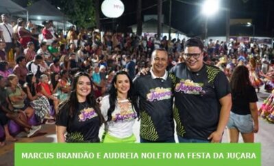 Marcus Brandão e Audreia Noleto Prestigiam a Festa da Juçara no Maracanã