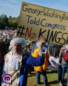 Milhões tomam as ruas nos EUA em protestos “No Kings” contra Donald Trump