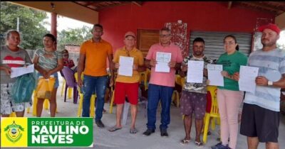 Prefeitura de Paulino Neves, através da Agricultura, realiza ação social nos povoados