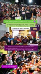 Marcus Brandão e Audreia Noleto Prestigiam a Festa da Juçara no Maracanã