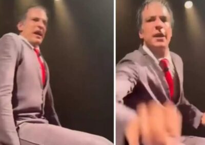 Mateus Solano se pronuncia após vídeo em que dá tapa em celular de espectador durante peça