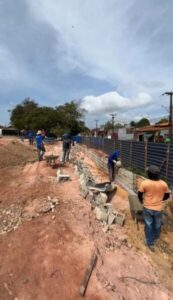 Serviços de construção do Centro de Parto Normal seguem avançando em Pinheiro