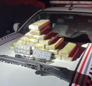Em operação conjunta em Grajaú, PMMA apreende 42 kg de maconha e prende quatro suspeitos