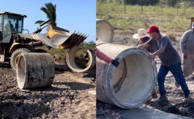 Prefeito Zé Martins se reúne com moradores da Vila Betel e recupera a estrada