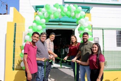 Prefeito Calvet Filho inaugura mais uma escola padrão em Rosário