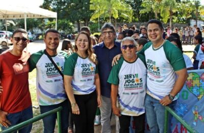 Prefeito abre oficialmente os Jogos Escolares Rosarienses