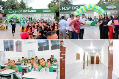 Rosário: Calvet Filho entrega escola e reafirma compromisso com a Educação