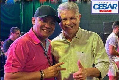 Prefeito César Castro, participou das comemorações do aniversário dos 411 anos da cidade de Icatu!