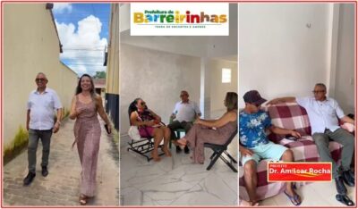 Prefeito Dr. Amilcar Rocha, faz visita aos pacientes que realizaram cirurgias de catarata no Mutirão Fome e Sede de Justiça