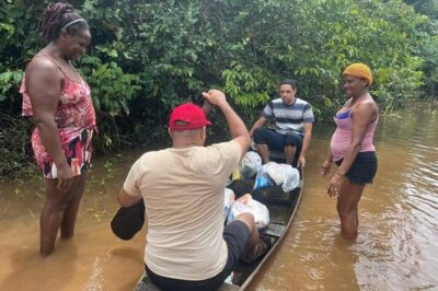Prefeito Dr. Pedro Paulo, visita as comunidades ribeirinhas de Presidente Juscelino