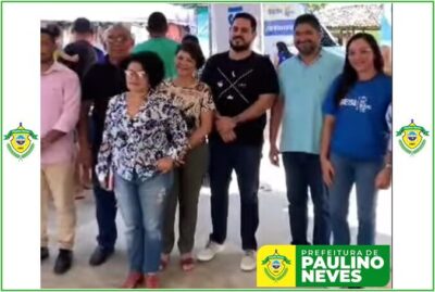 Prefeitura de Paulino Neves, realiza Ação Social em parceria com o Serviço Social da Indústria (Sesi)
