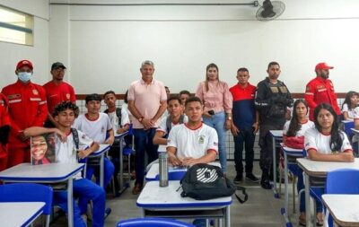Prefeito Walace Azevedo, visita várias escolas do município de Icatu