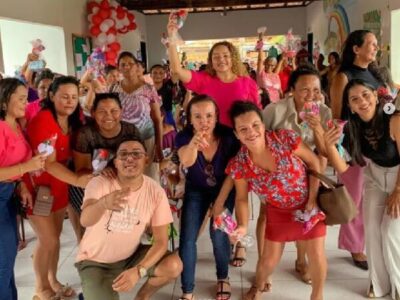 Prefeitura de Paulino Neves, através da Secretaria da Mulher, realizou, um café especial para as mães do município