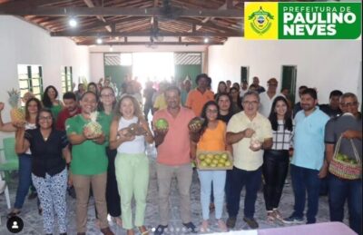 Presidente da Agerp, visita produtores rurais da Agricultura Familiar de Paulino Neves