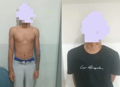 Polícia prende dois suspeitos de tentativa de roubo contra policial militar